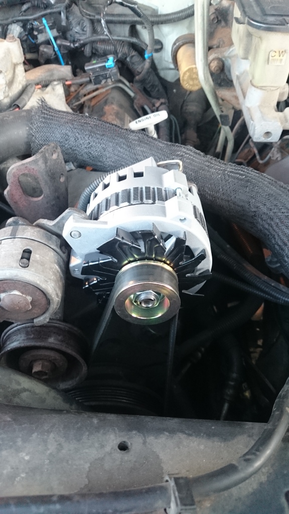 A shiny new alternator for Boris.  Thank you John for the help with the diagnosis!